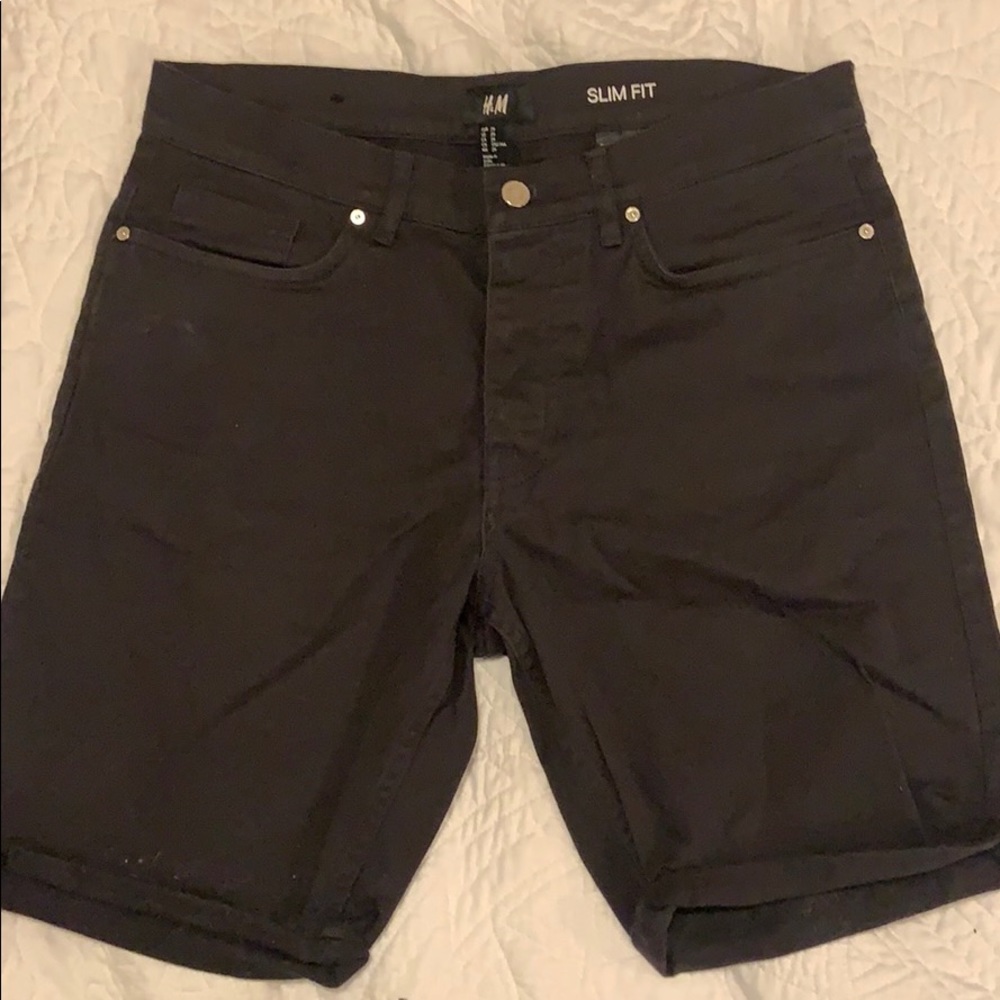 H&M Slim fit jean shorts